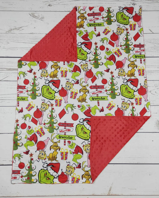 Grinch Blanket