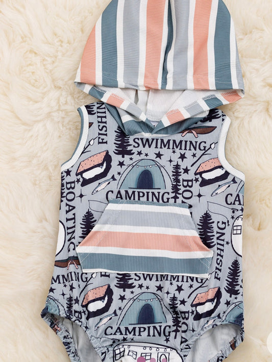 Camping onesie